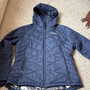 Columbia Women's Blue Hooded Jacket